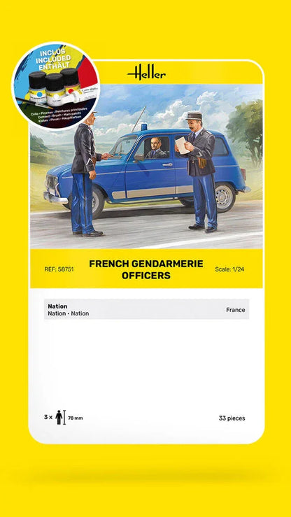 STARTER KIT French Gendarmerie Officers - PremiumHobby
