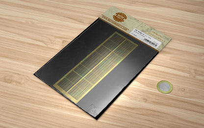PE Brass Strips A: 0,2 - 1 mm (0,10mm thickness)