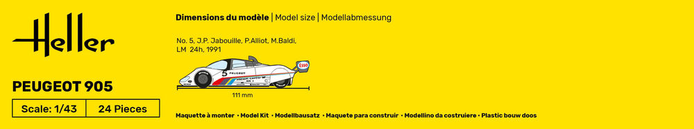 STARTER KIT Peugeot 905