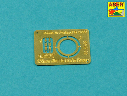 Barrel with muzzle brake for German Krupp 12,8cm PAK 44 Anti-Tank Gun (Great Wall)