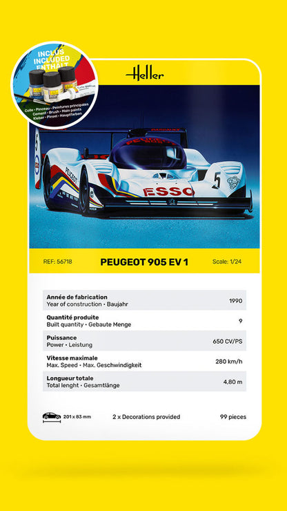 STARTER KIT Peugeot 905 EV 1