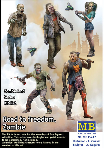 Zombieland Series, Kit No. 2. Road to freedom. Zombie