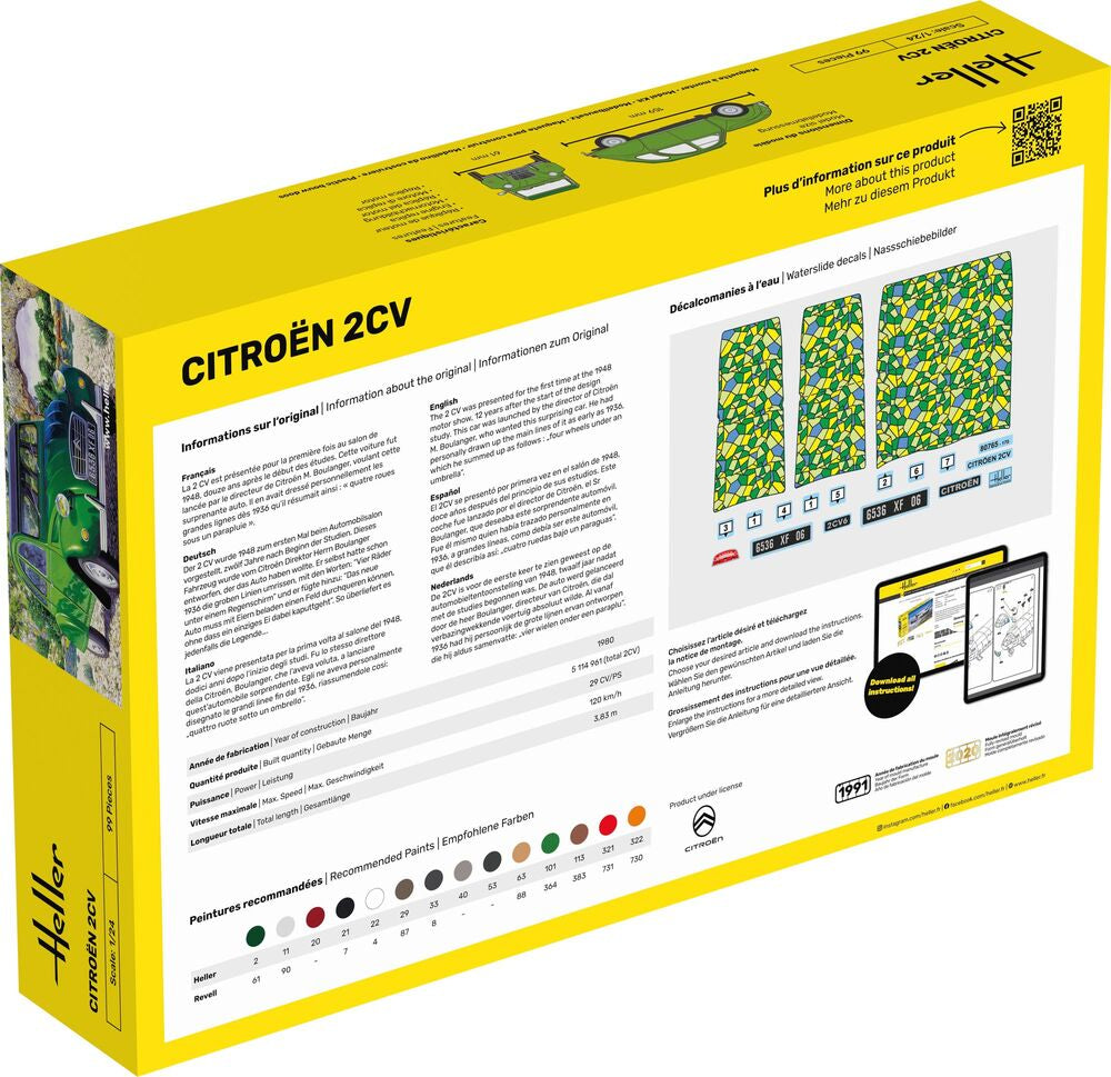 STARTER KIT Citroen 2 CV
