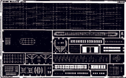 Schlachtschiff Bismarck Fotoätzsatz