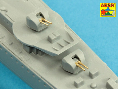 Set of barrels for Polish Destroyer Blyskawica; 102mm x 8; 40mm x 4; 20mm x 4