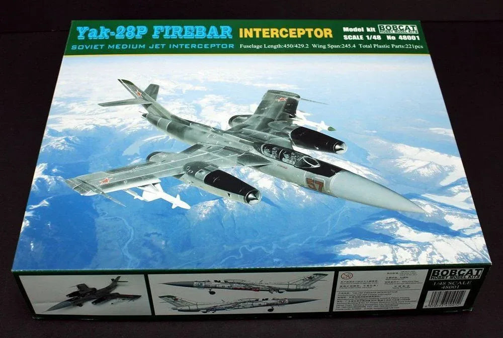 Yak-28P Firebar Interceptor Soviet Mediu Jet Interceptor - PremiumHobby