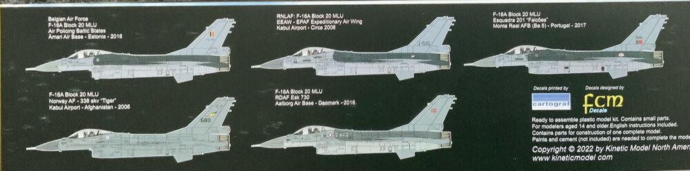 F-16A MLU Block 20 -Gold S - PremiumHobby