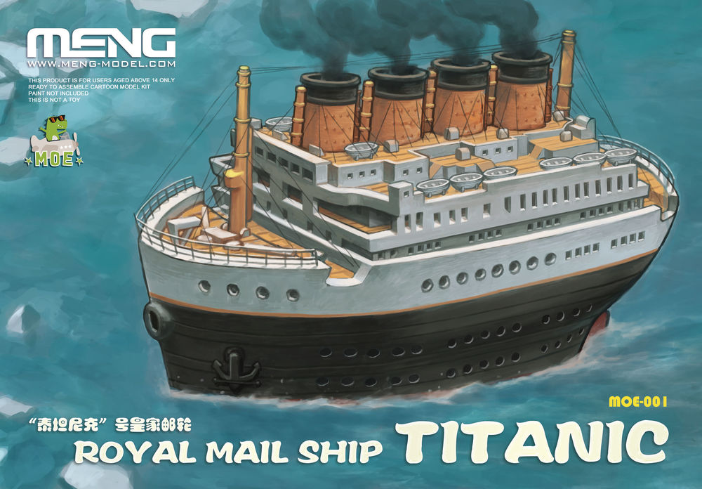 Royal Mail Ship Titanic (CARTOON MODEL)