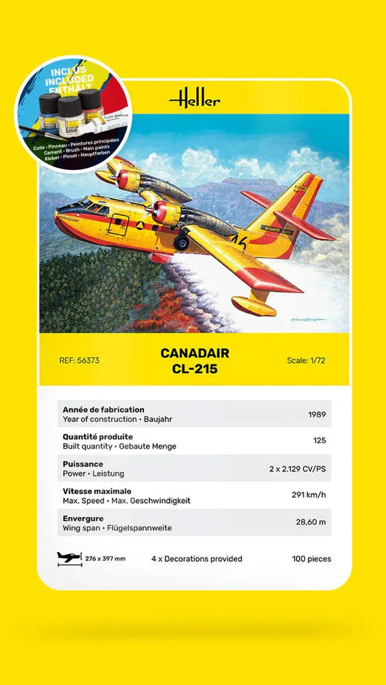 STARTER KIT Canadair CL-215 - PremiumHobby