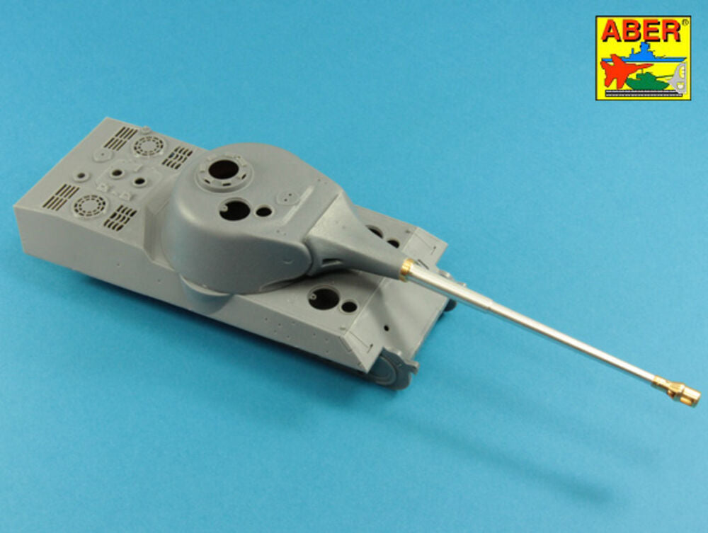 10,5cm KwK L/70 barrel with double baffle muzzle brake for German Pz.Kpfw. VII Löwe