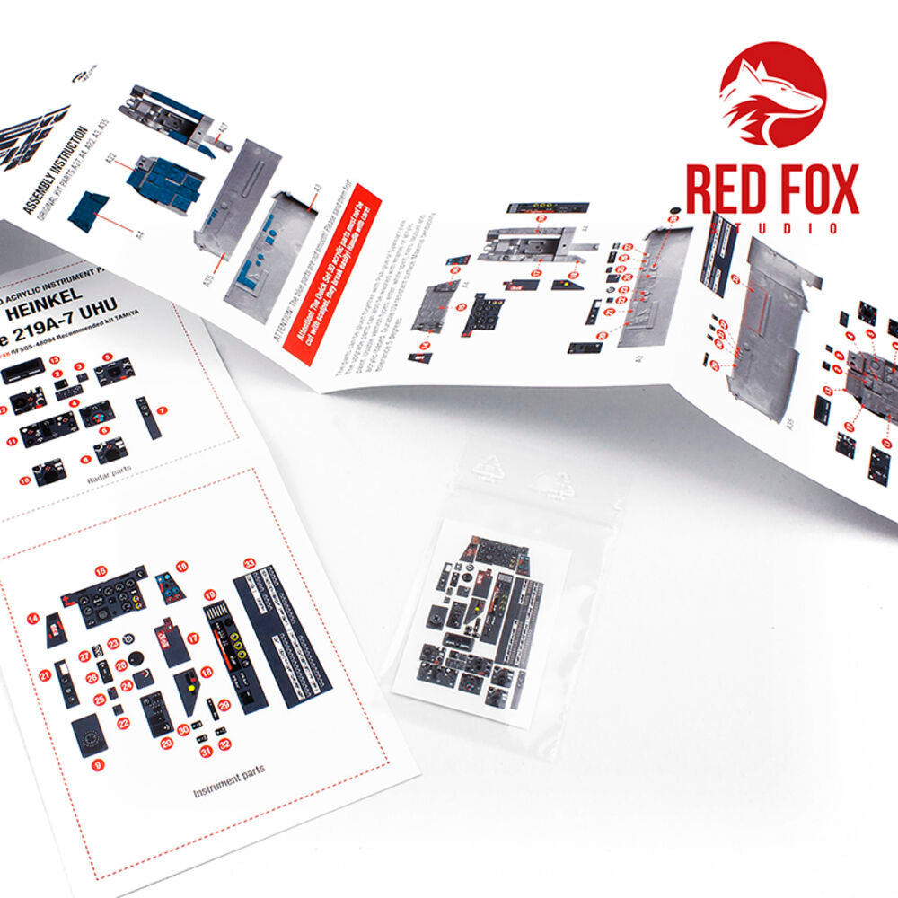 1/48 HE 219A-7 Uhu (for Tamiya kit)