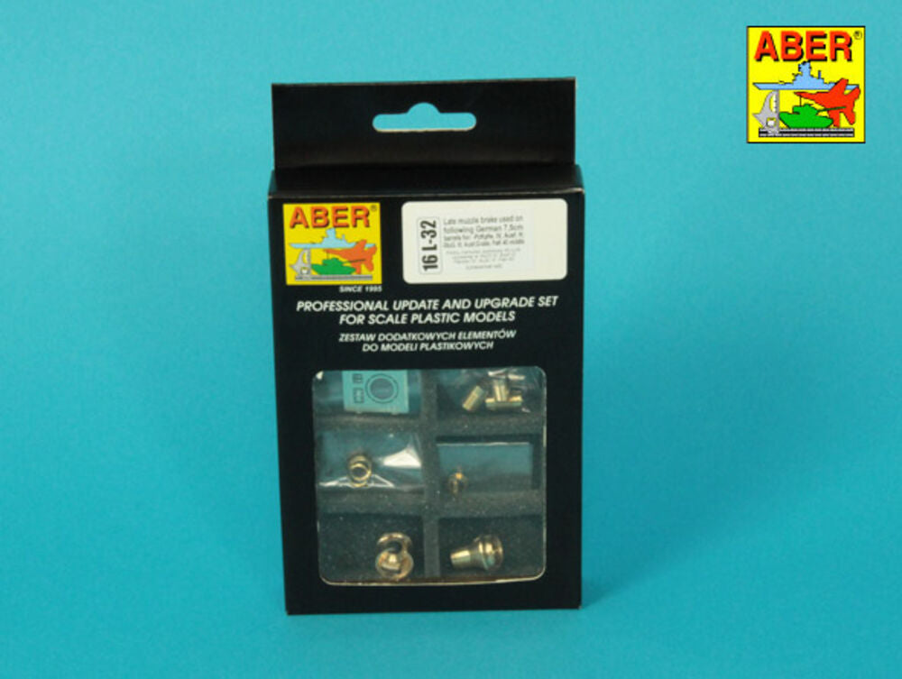 Late muzzle brake to barrels in Pz.IVH; Stug.IIIG or PaK 40