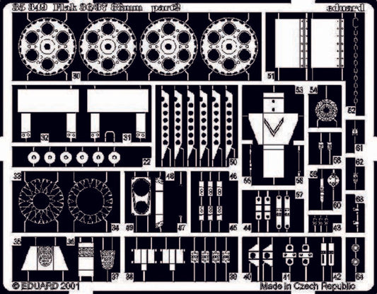 Flak 36/37 88 mm Fotoätzsatz