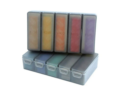 High Performance Flexible Sandpaper(FineSet),incl.Specificat:180/280/400/600/800