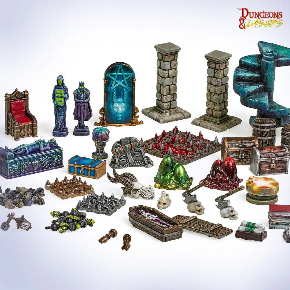 Dungeons & Lasers Expansion Set: FANTASY CUSTOMIZATION BITS - PremiumHobby