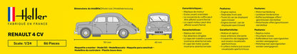 STARTER KIT Renault 4 CV