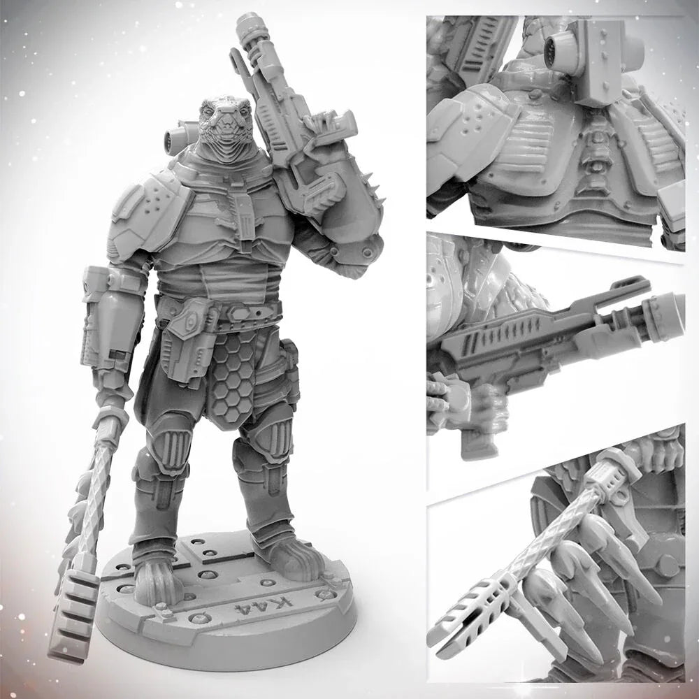 Masters of the Universe Miniatures: OBOZAYA VESK SOLDIER - PremiumHobby