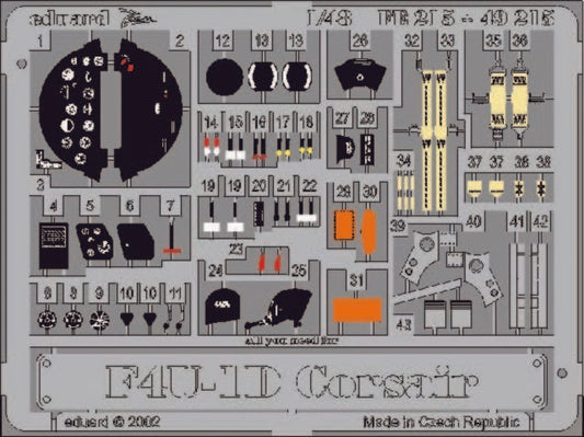 F4U-1D Corsair für Tamiya Bausatz