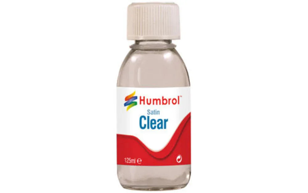 Humbrol Clear Satin 125ml - PremiumHobby