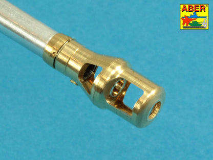 10,5cm KwK L/70 barrel with double baffle muzzle brake for German Pz.Kpfw. VII Löwe