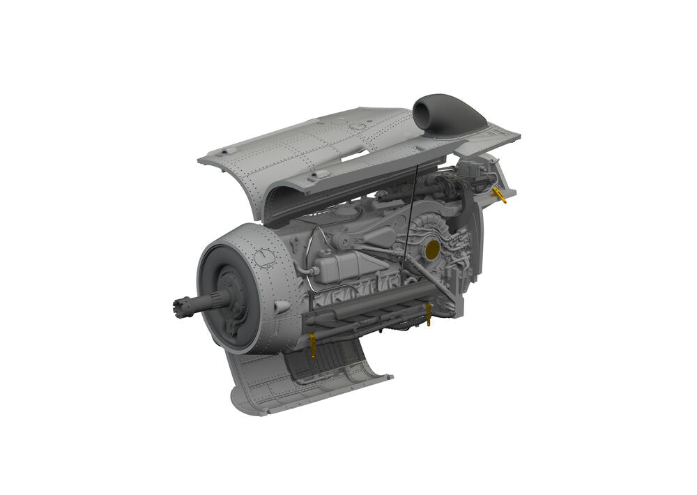 Bf 109G-10 WNF engine PRINT   EDUARD
