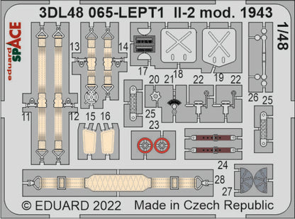 Il-2 mod. 1943 SPACE 1/48