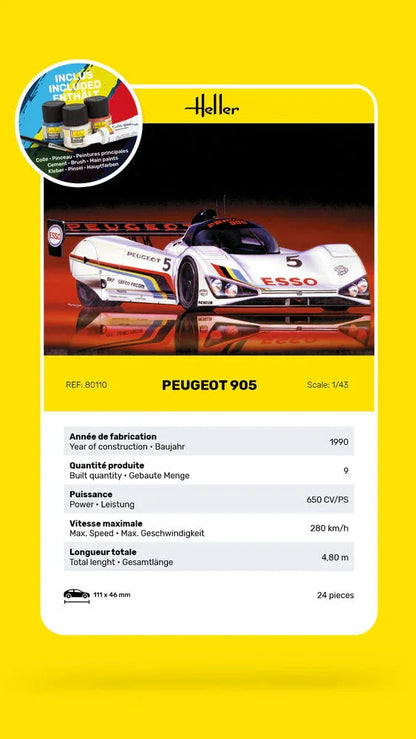 STARTER KIT Peugeot 905 - PremiumHobby