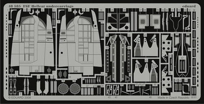 F6F Hellcat undercarriage für Eduard Bausatz