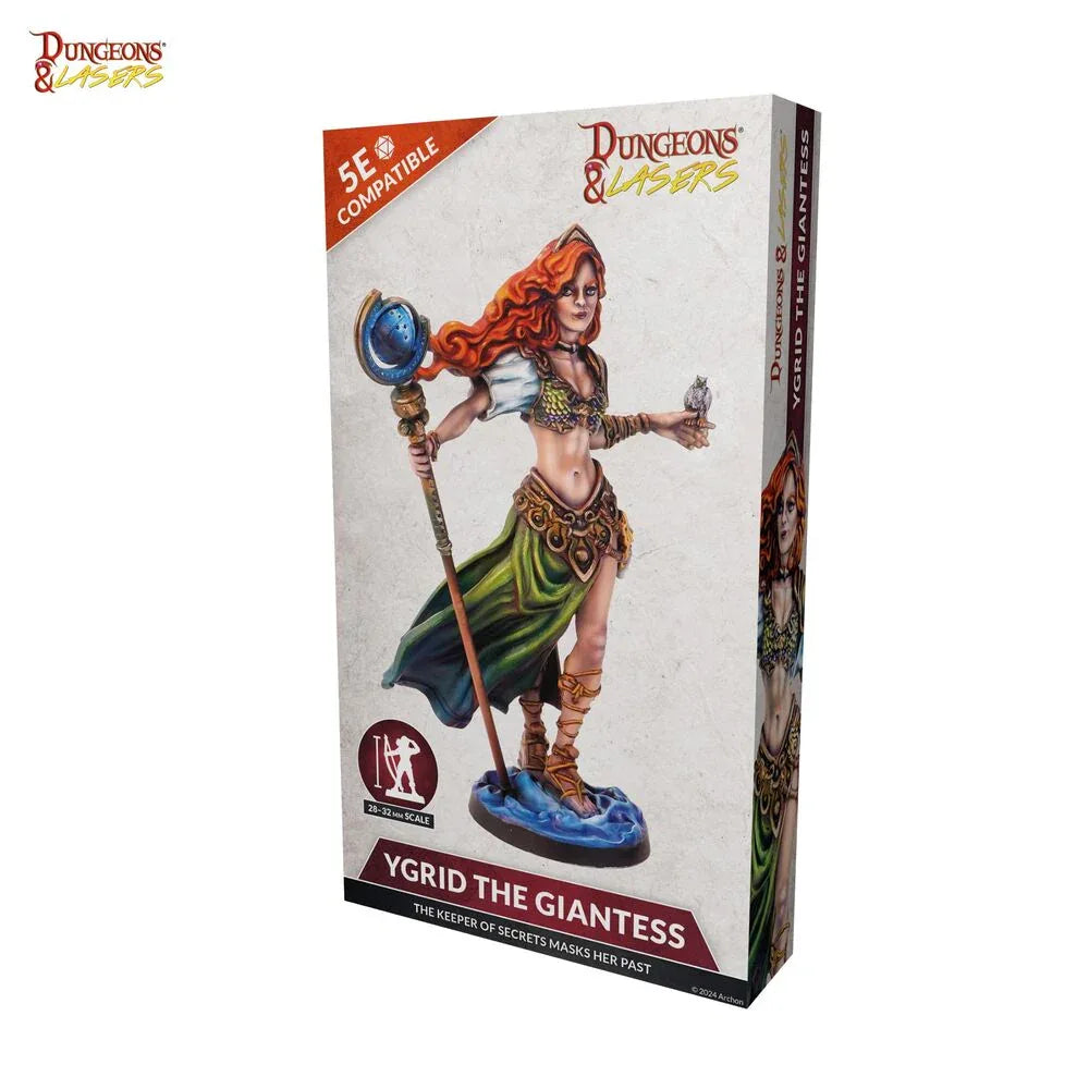 Dungeons & Lasers Miniatures: YGRID THE GIANTESS - PremiumHobby