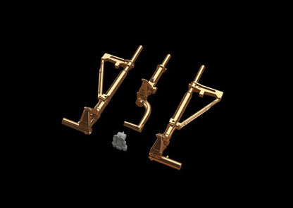 P-38F/G undercarriage legs BRONZE for Tamiya - PremiumHobby
