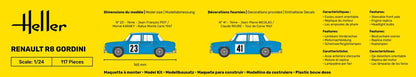 STARTER KIT Renault R8 Gordini