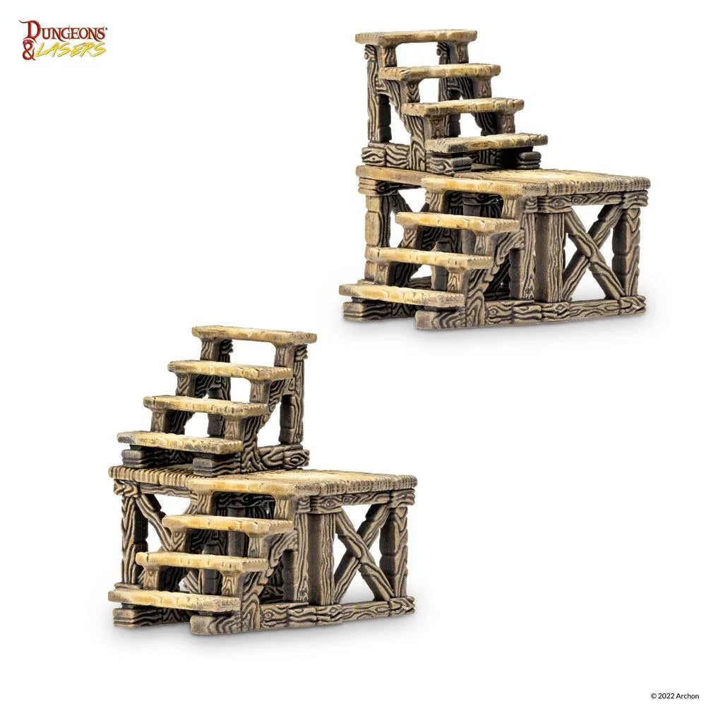 Dungeons & Lasers Expansion Set: STAIRS PACK - PremiumHobby