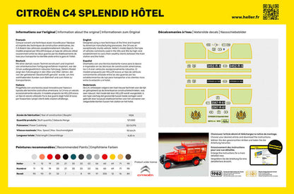 STARTER KIT Citroen C4 "Splendid Hotel"