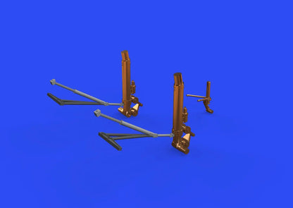 B-17F undercarriage legs BRONZE 1/48 for HKM - PremiumHobby
