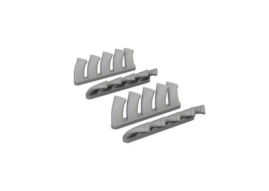 Mosquito exhaust stacks PRINT  TAMIYA