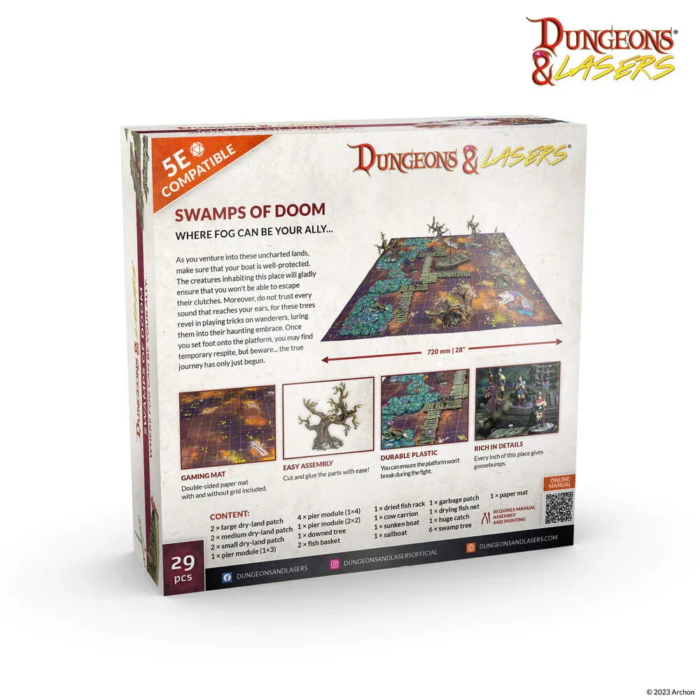 Dungeons & Lasers Starter Set: SWAMPS OF DOOM - PremiumHobby
