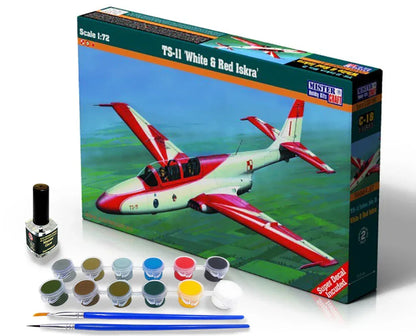 TS-11 White & Red Iskra START SET - PremiumHobby