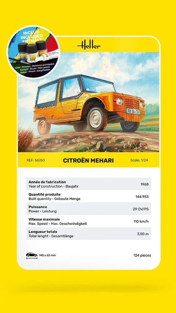 STARTER KIT Citroen Mehari - PremiumHobby