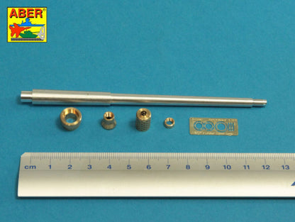 10,5cm KwK L/70 barrel with perforated muzzle brake for German Pz.Kpfw. VII Löwe or VK 7201(K)