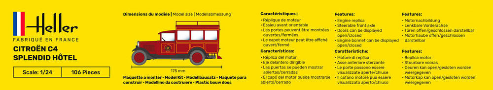 STARTER KIT Citroen C4 "Splendid Hotel"