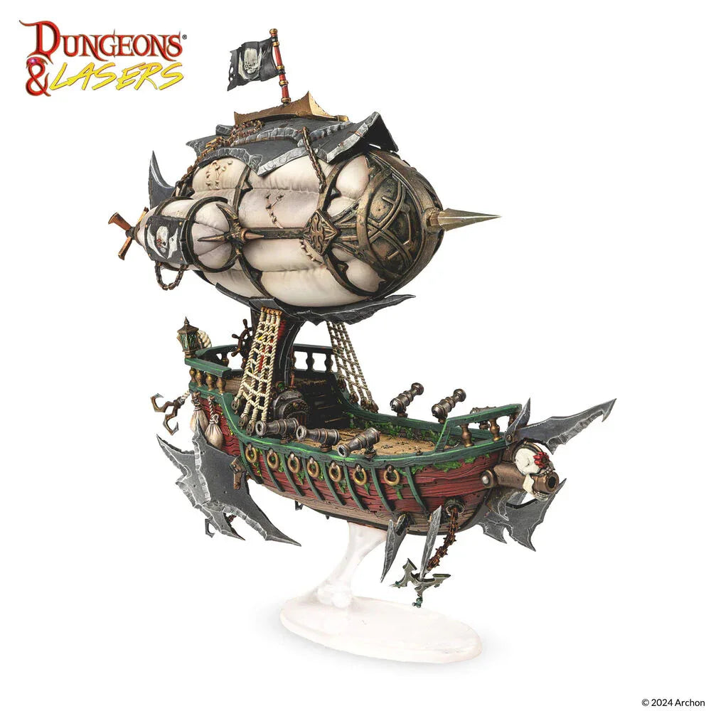 Dungeons & Lasers DEUSLAIR: FLYING PIRATES AIRSHIP - PremiumHobby