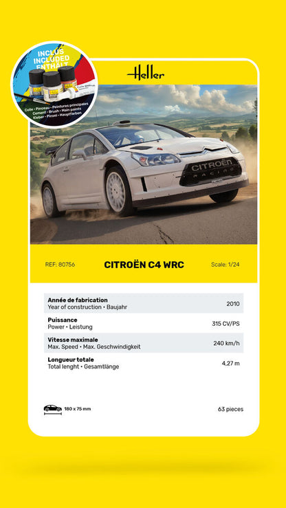 STARTER KIT Citroen C4 WRC