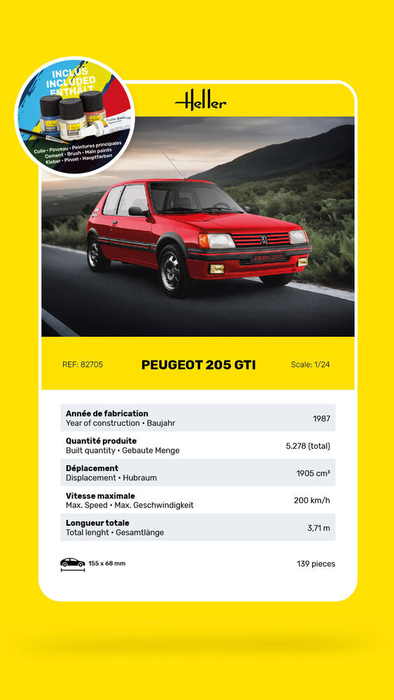 STARTER KIT Peugeot 205 GTI