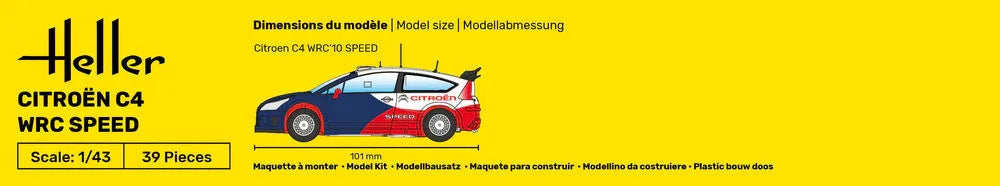 STARTER KIT Citroën C4 WRC Speed - PremiumHobby