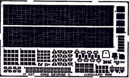 HMS King George V. für Tamiya Bausatz 77525