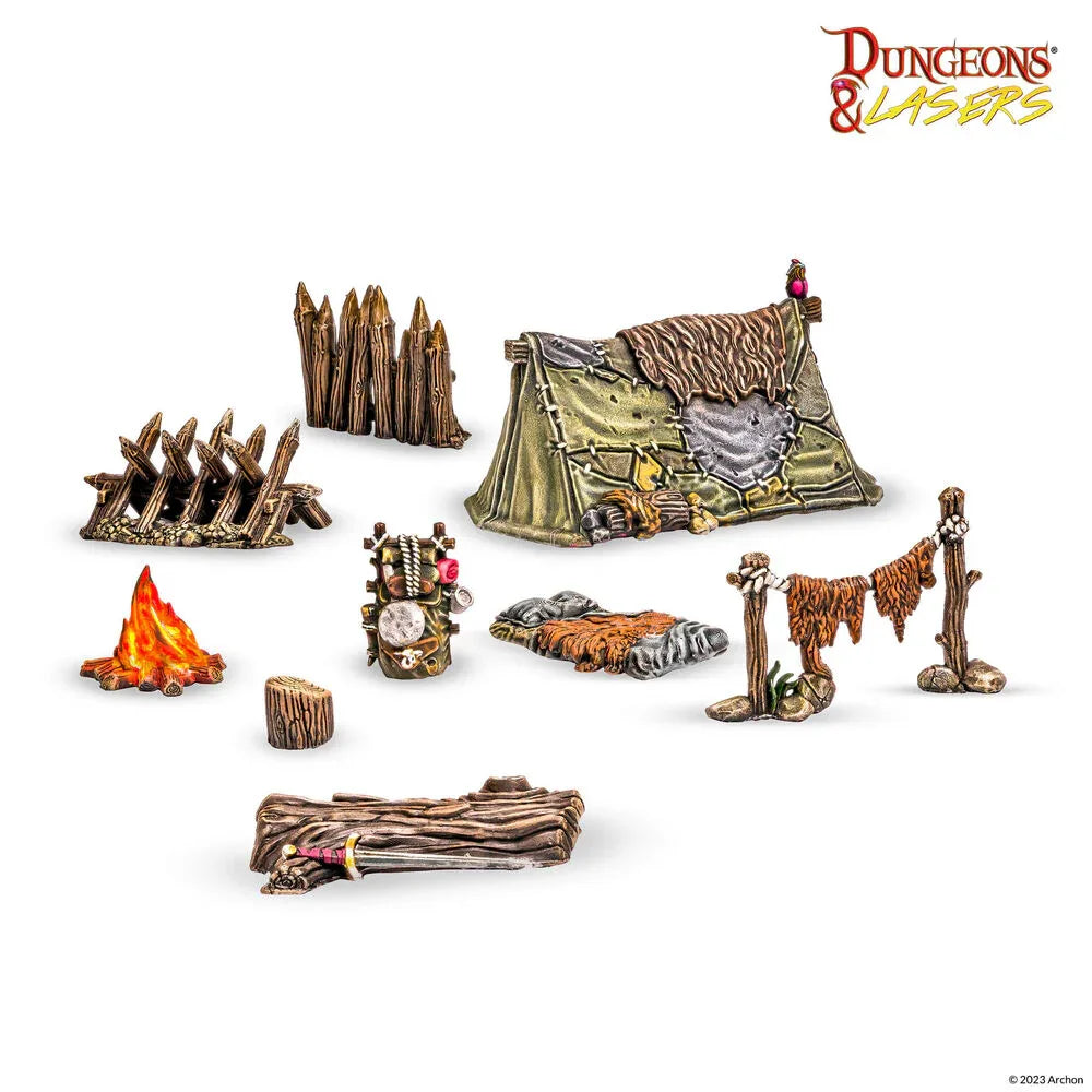 Dungeons & Lasers Starter Set: THE ELVEN WOODS - PremiumHobby