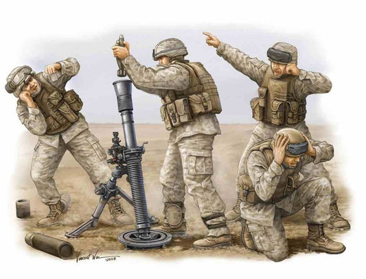 Modern  U.S. Marine M252 Team