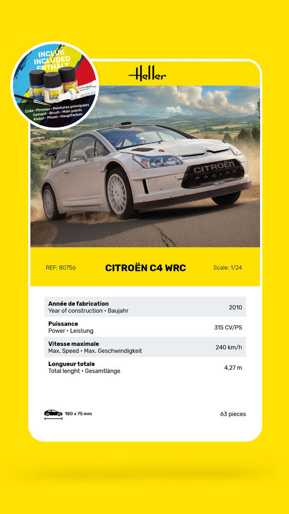 STARTER KIT Citroen C4 WRC