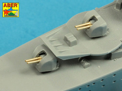 Set of barrels for Polish Destroyer Blyskawica; 102mm x 8; 40mm x 4; 20mm x 4