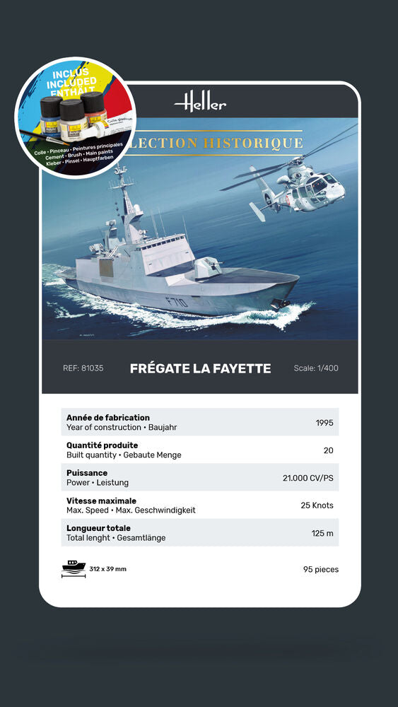 STARTER KIT Frégate La Fayette